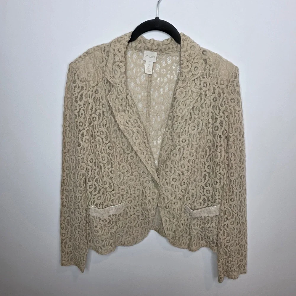 Chico's‎ Cardigan Womens 2 (Large)